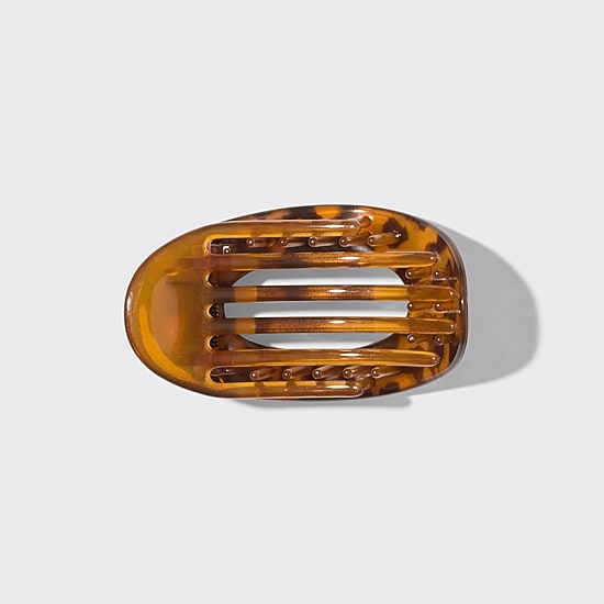 Kitsch Recycled Plastic Small Flat Cloud Clip- Tort