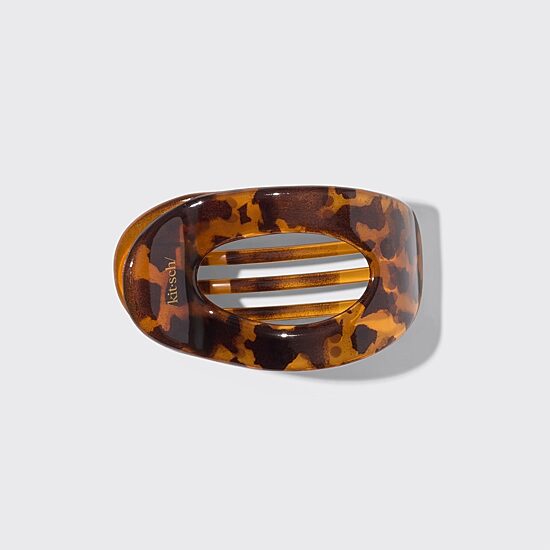 Kitsch Recycled Plastic Small Flat Cloud Clip- Tort