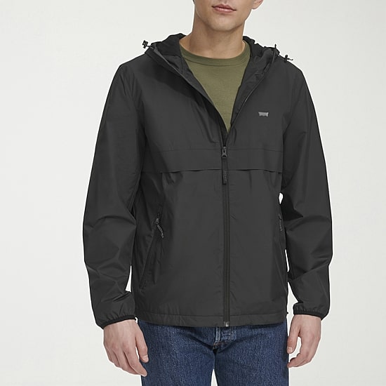 Levi's® Mens Water Resistant Midweight Raincoat