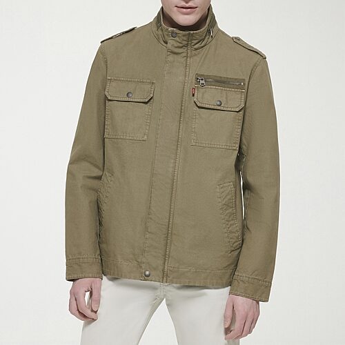 Levi's Mens Midweight Utility Jacket, Small, Green