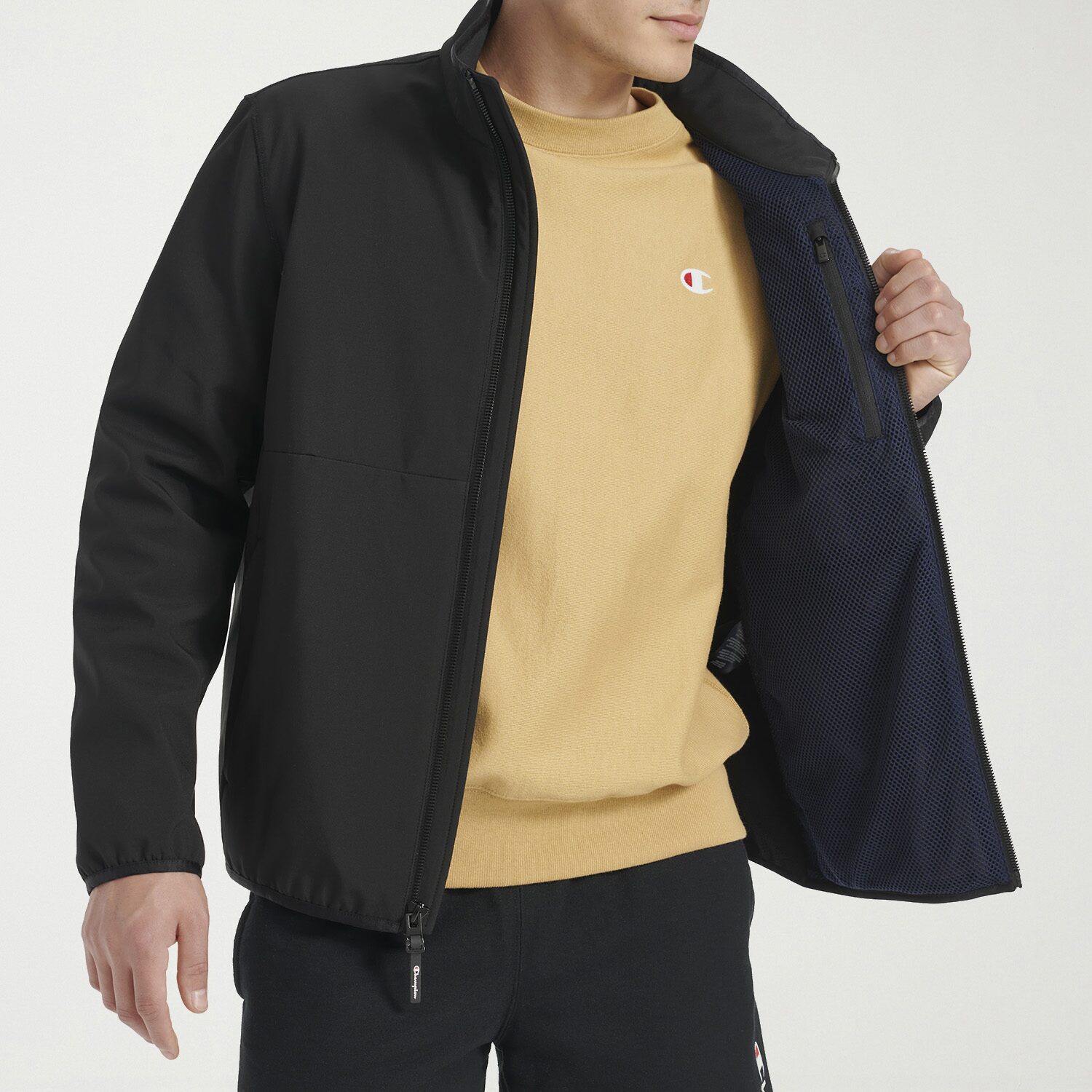Champion Mens Water Resistant Midweight Softshell Jacket