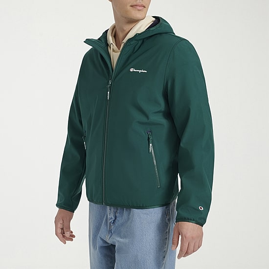 Champion Mens Hooded Water Resistant Midweight Softshell Jacket