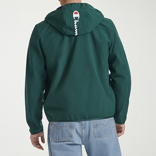 Champion Mens Hooded Water Resistant Midweight Softshell Jacket