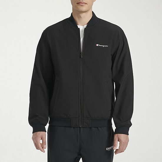 Champion Mens Water Resistant Midweight Bomber Jacket