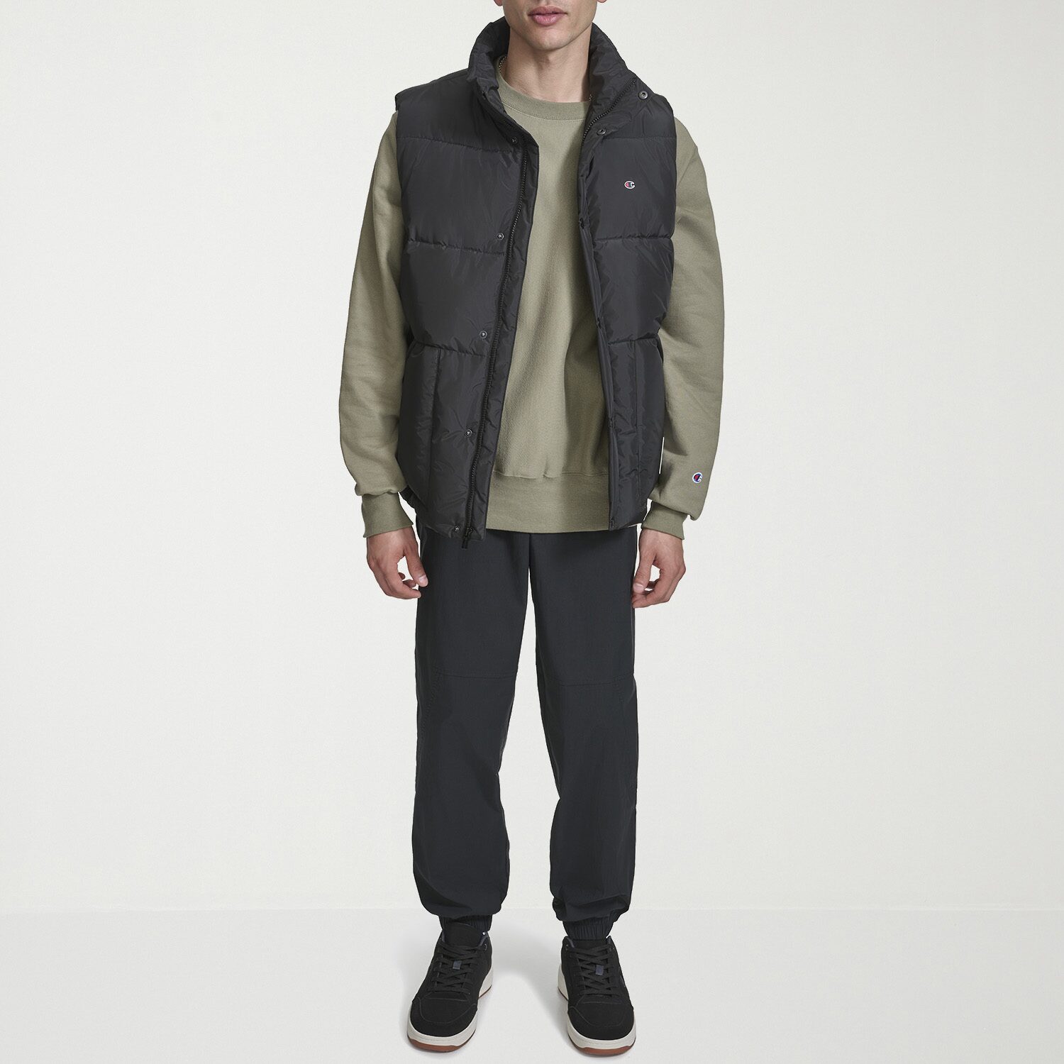 Champion Mens Midweight Puffer Vest