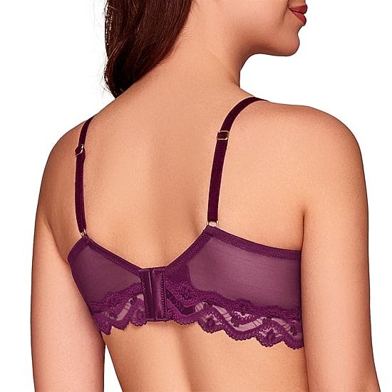 Ilusion Mesh Lace Demi Bra - 70004
