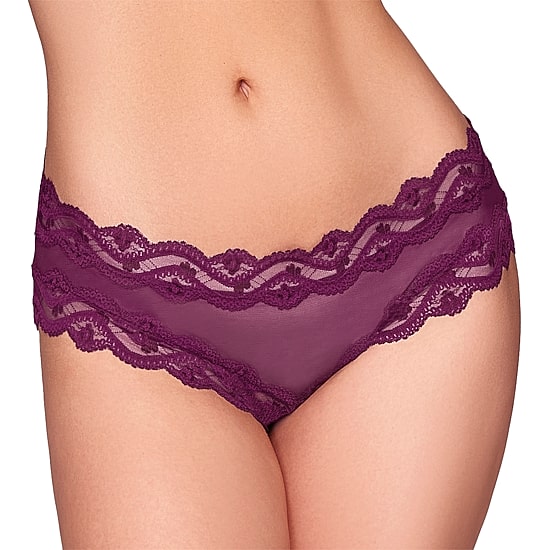 Ilusion Mesh Lace Boyshort - 1244
