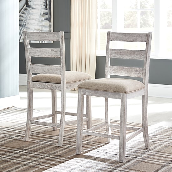Signature Design by Ashley® Skempton 2-pc. Counter Height Upholstered Bar Stool