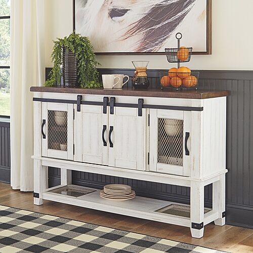 Signature Design by Ashley Valebeck Server, One Size, Brown