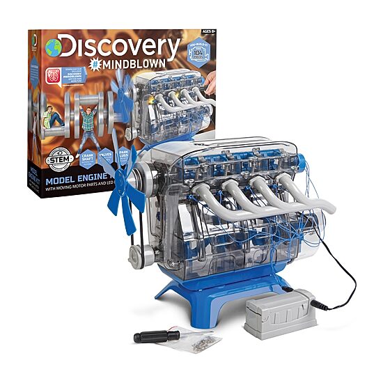 Discovery Mindblown Toy Kids Model Engine Kit