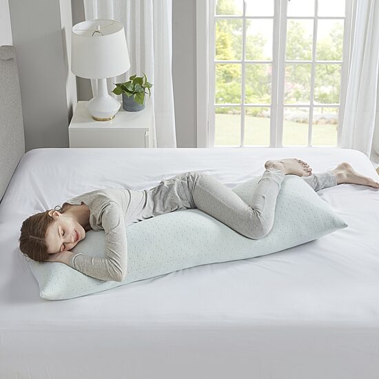 Sleep Philosophy Rayon Memory Foam Gel Pillow