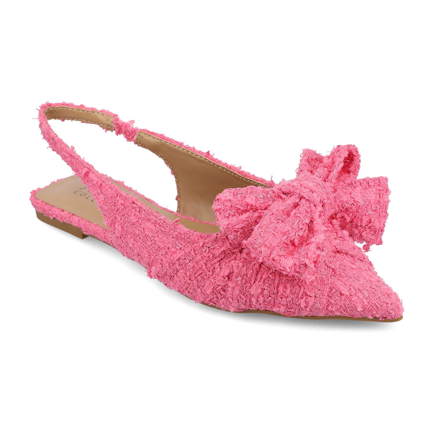 Journee Collection Sabbrina Womens Pointed Closed Toe Ballet Flats
