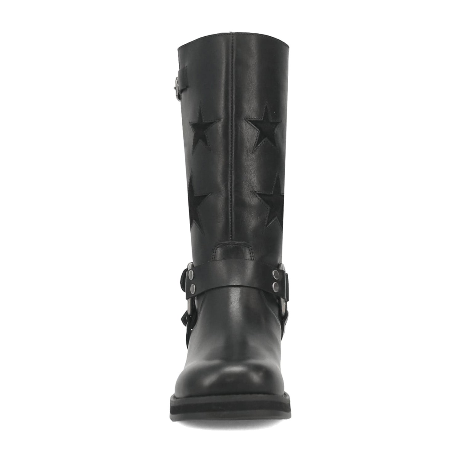Dingo Womens Blacklist Stacked Heel Cowboy Boots