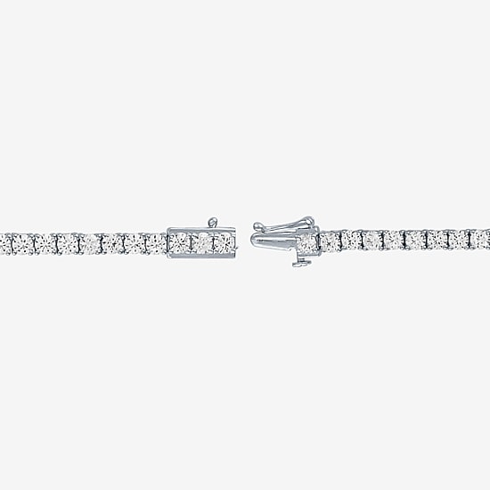 Womens Lab Created White Sapphire Sterling Silver Jewelry Set