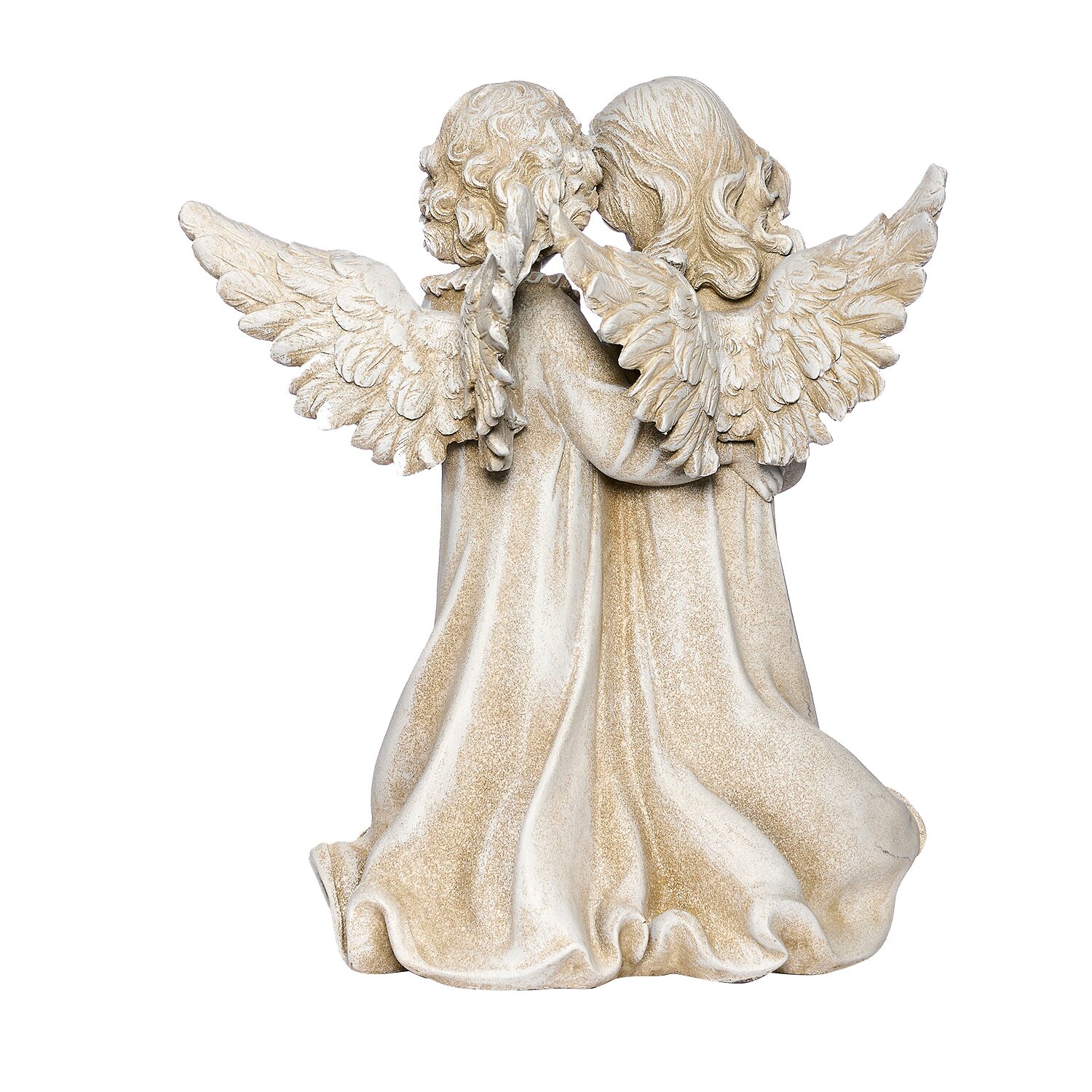 Roman 12.25in Angels Bird Statue
