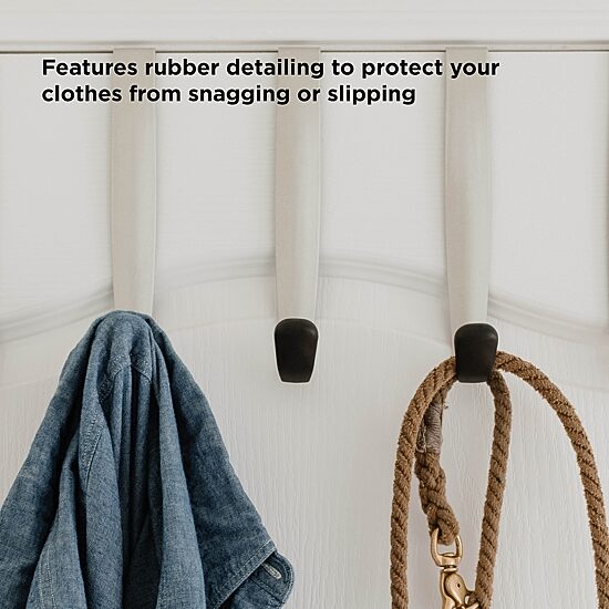 Umbra 17" Wide 5 Hook Over Door Storage