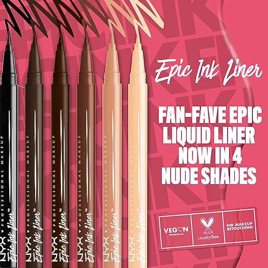 NYX Professional Makeup Epic Ink Waterproof Liquid Eyeliner