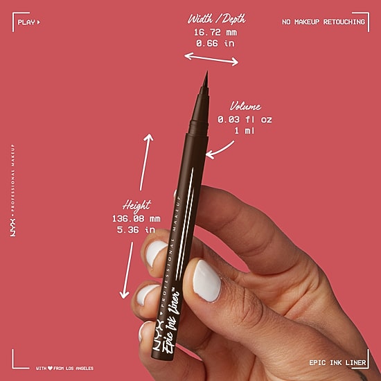 NYX Professional Makeup Epic Ink Waterproof Liquid Eyeliner