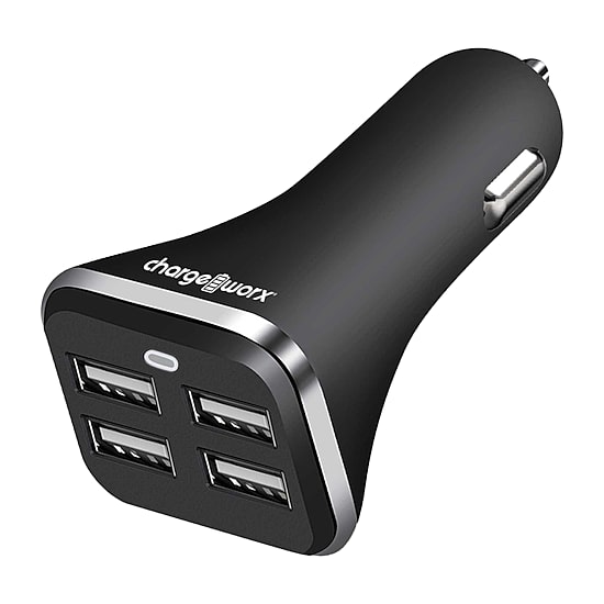 Chargeworx 3Usba 1Usb C Car Charger