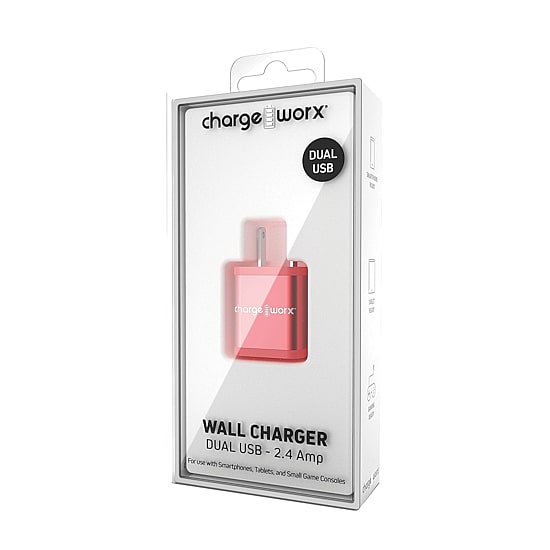Chargeworx Dual Usb Wall Charger