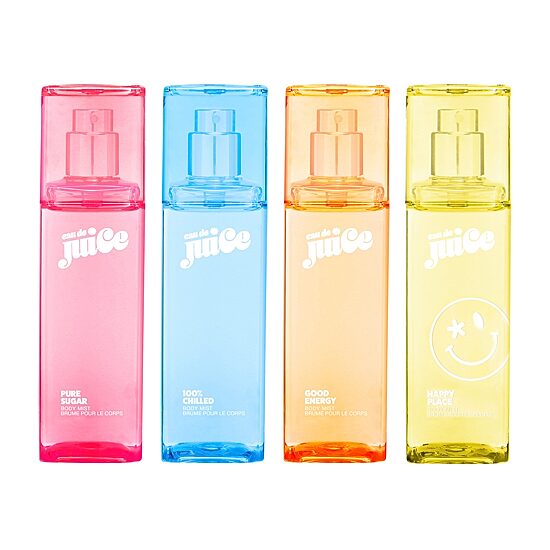 Cosmopolitan Eau De Juice Body Mist 2.5 Oz 4-Pc Coffret Set Perfume Set