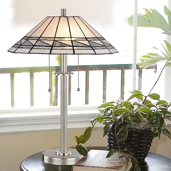 Dale Tiffany Linette Glass Table Lamp