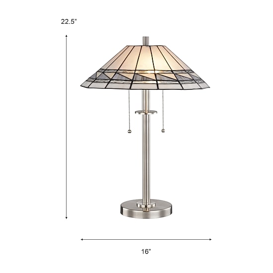 Dale Tiffany Linette Glass Table Lamp