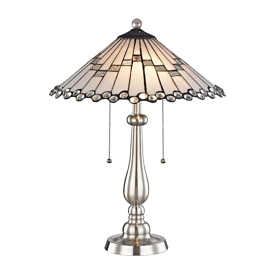 Dale Tiffany Ishmeal Glass Table Lamp