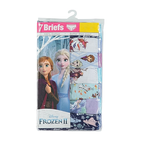Toddler Girls Frozen 7 Pack Brief Panty Tgup8626