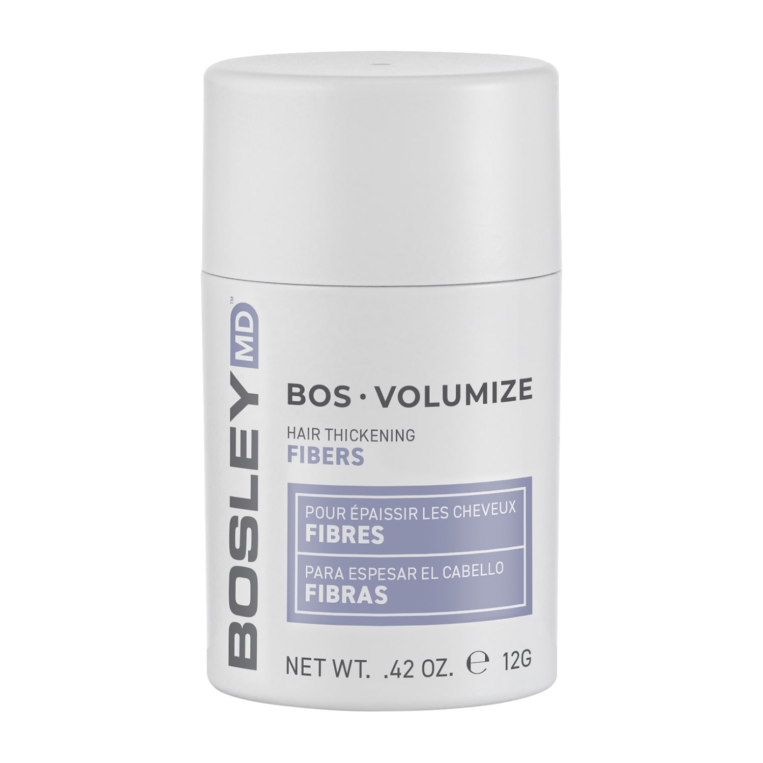 BosleyMD Hair Thickening Fibers Dark Brown Styling Product 1 oz.