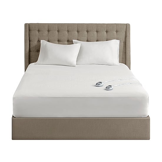 Serta® Waterproof Heated Electric Mattress Pad