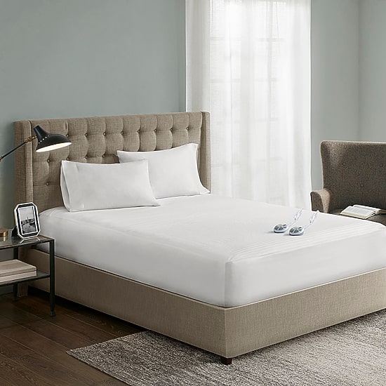 Serta® Waterproof Heated Electric Mattress Pad