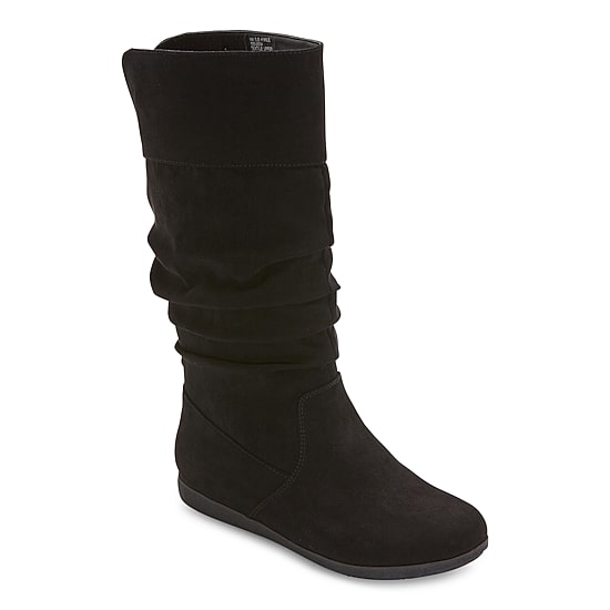 St. John's Bay Womens Kimble Flat Heel Slouch Boots