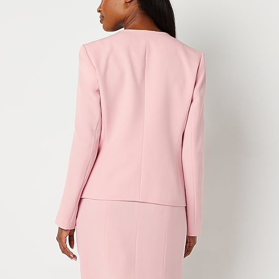 Black Label by Evan-Picone Womens Classic Fit Suit Jacket