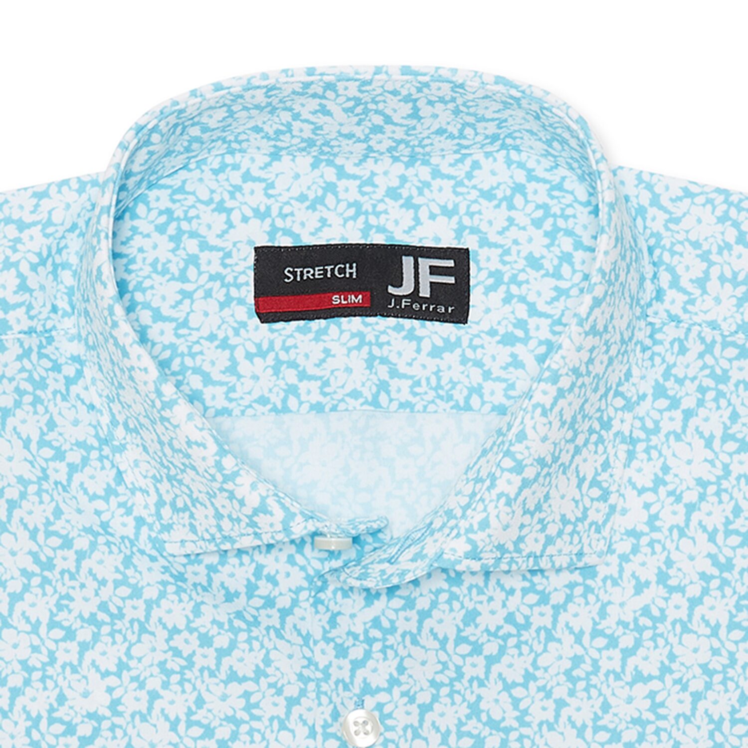 J. Ferrar Extra Tall Mens Regular Fit Easy Care Stretch Fabric Long Sleeve Dress Shirt