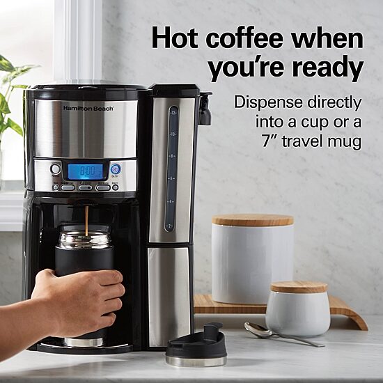 Hamilton Beach® 12-Cup BrewStation® Dispensing Coffee Maker with Removable Reservoir