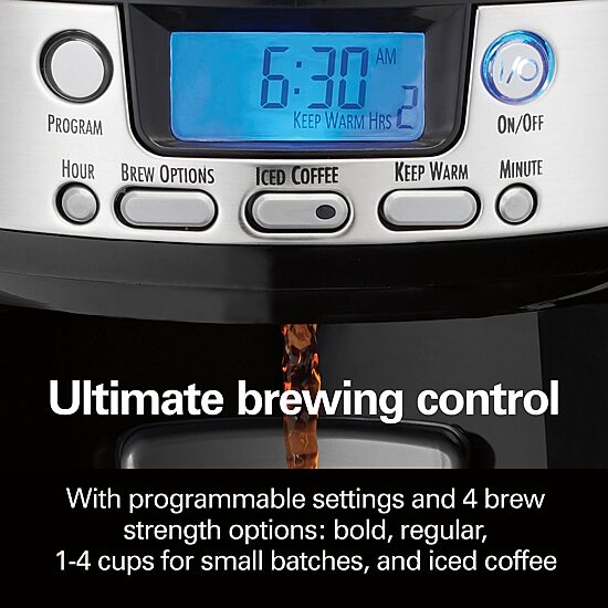 Hamilton Beach® 12-Cup BrewStation® Dispensing Coffee Maker with Removable Reservoir