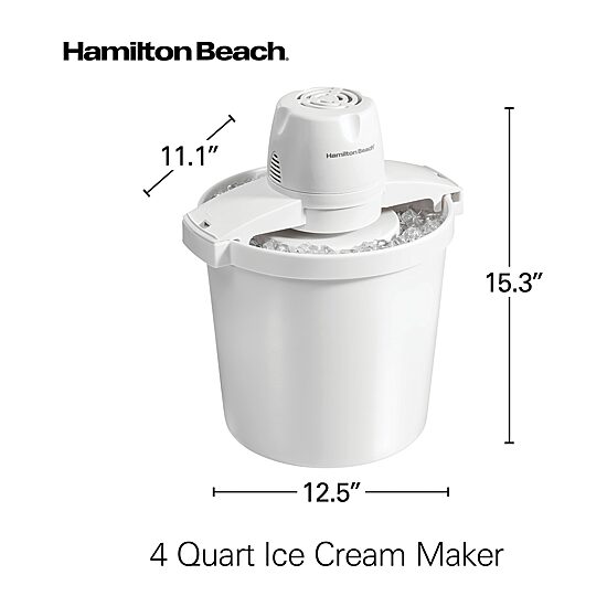 Hamilton Beach® 4-qt. Ice Cream Maker