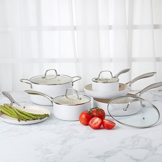 Denmark Monaco Aluminum 10-pc. Cookware Set