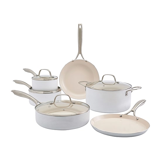 Denmark Monaco Aluminum 10-pc. Cookware Set