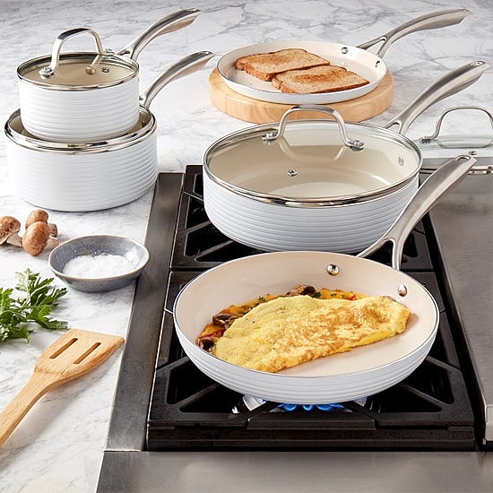 Denmark Monaco Aluminum 10-pc. Cookware Set