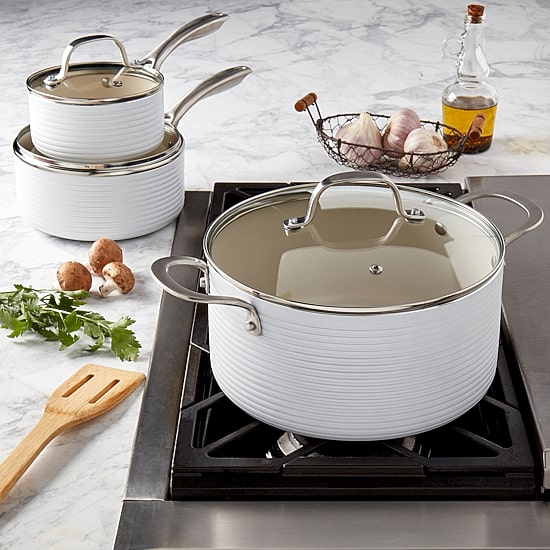 Denmark Monaco Aluminum 10-pc. Cookware Set
