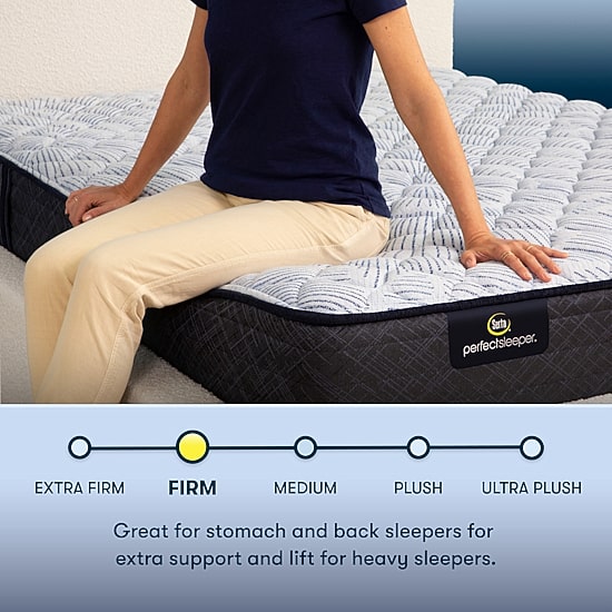Serta Perfect Sleeper Blue Lagoon Nights 12" Firm Tight Top - Mattress Only