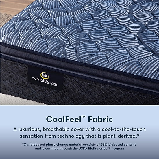 Serta Perfect Sleeper Cobalt Calm Plus 14.5" Firm Pillow Top - Mattress Only