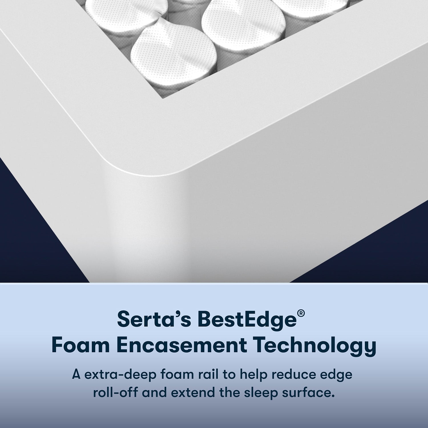 Serta Perfect Sleeper Cobalt Calm Plus 14.5" Medium Pillow Top - Mattress Only