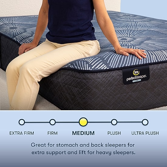 Serta Perfect Sleeper Dazzling Night 12" Hybrid Medium - Mattress Only