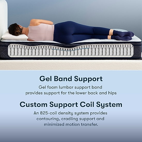 Serta Perfect Sleeper Adoring Night 11" Plush Euro Top - Mattress + Box Spring