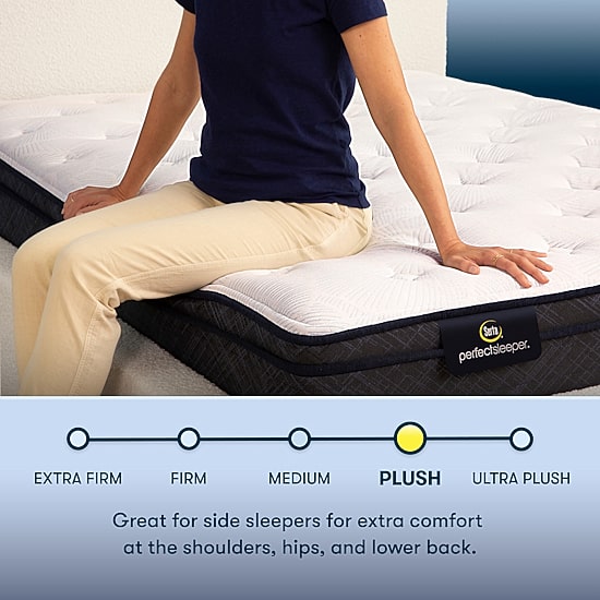 Serta Perfect Sleeper Adoring Night 11" Plush Euro Top - Mattress + Box Spring