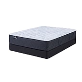 Serta Perfect Sleeper Blue Lagoon Nights 13.5" Medium Tight Top - Mattress + Box Spring