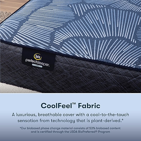 Serta Perfect Sleeper Euphoric Nights 14" Hybrid Firm Mattress + Box Spring